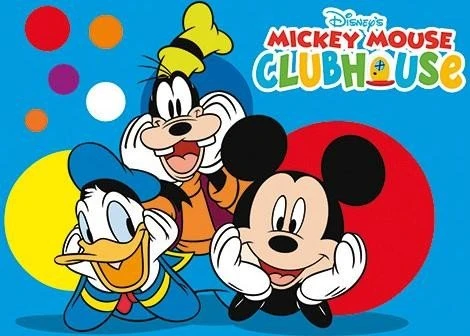 Clementoni Würfel Mickey Mouse Club House, 12-tlg.