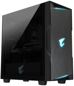 GIGABYTE AORUS AC300 Glass Stealth, Glasfenster