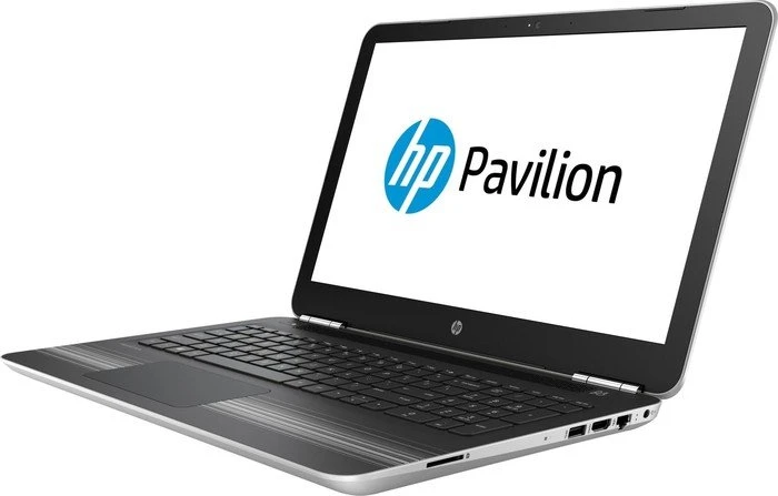 HP Pavilion 15-au115ng, Natural Silver, Core i5-7200U, 8GB RAM, 128GB SSD, 1TB HDD, GeForce 940MX, DE