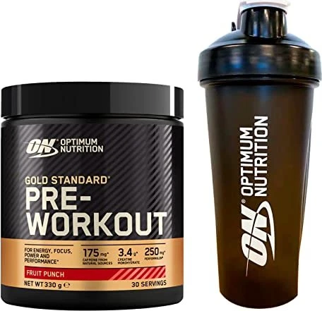Optimum Nutrition Gold Standard Pre-Workout Fruit Punch 330g