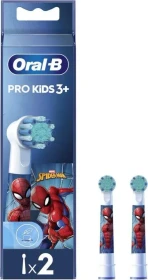 Oral-B Kids Spiderman Kinder-Ersatzbürste, 2 Stück
