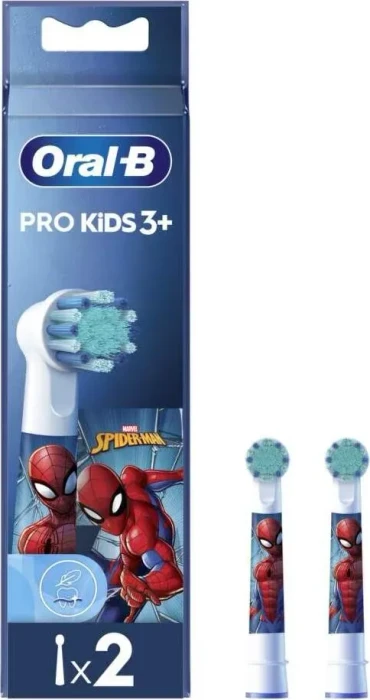 Oral-B Kids Spiderman Kinder-Ersatzbürste, 2 Stück