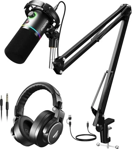 Maono PD200XS inkl. Mikrofonarm schwarz