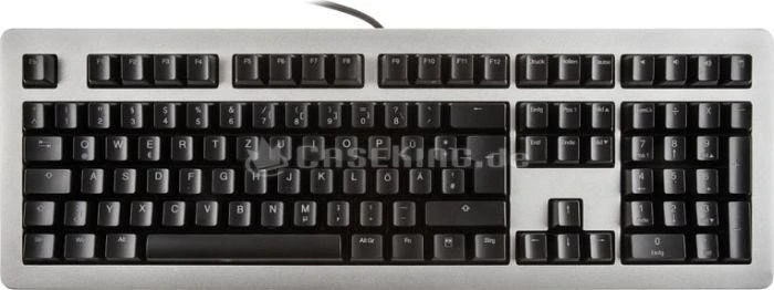 Ducky Legend DK1408S silber, LEDs blau, MX RED, USB, DE