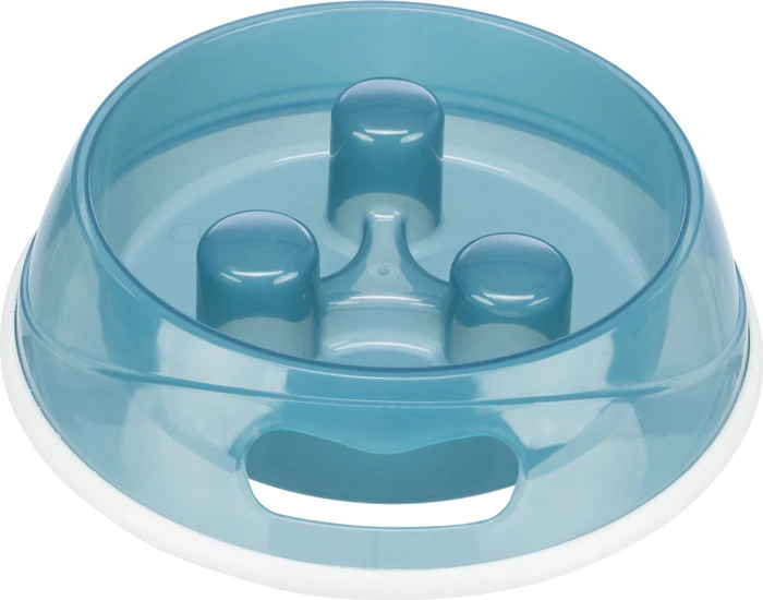 Trixie Slow Feeding Kunststoffnapf, stapelbar, Ø27cm, verschiedene Farben
