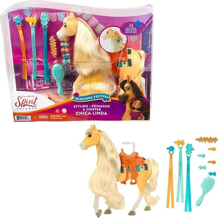 Mattel Spirit Untamed - Miradero Festival Frisierpferd Chica Linda