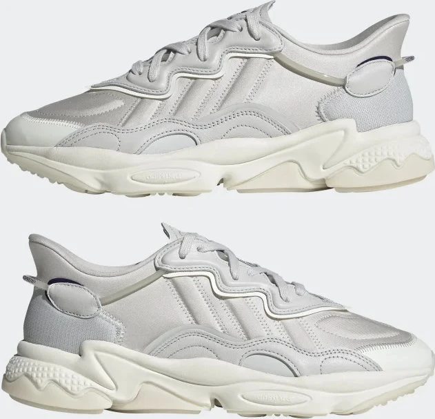adidas Ozweego grey one/off white/collegiate purple (Herren)