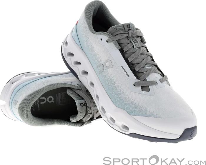 On Cloudsurfer Trail 2 Waterproof glacier/tide (Herren)