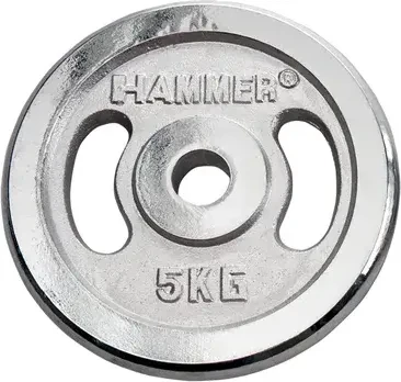 Hammer Chrom 30mm Hantelscheibe 5kg