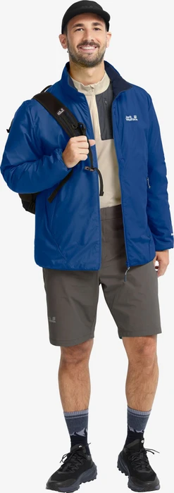 Jack Wolfskin Trail Light Ins 2in1 Funktionsjacke blue orchid (Herren)