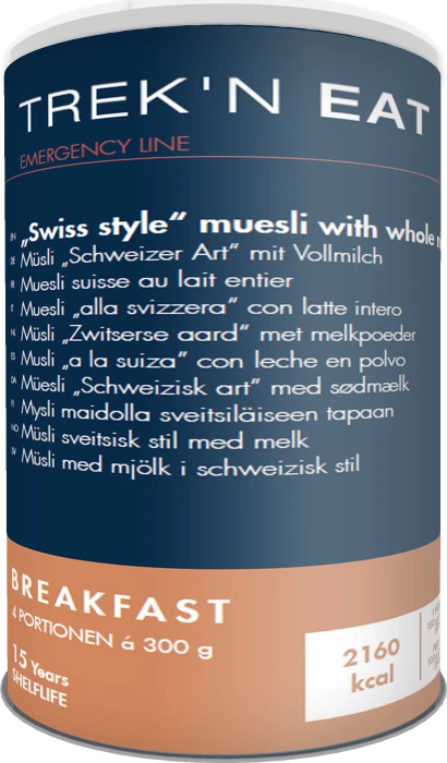 Trek'n Eat Müsli Schweizer Art EL 2304kcal