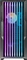 AZZA Guardian Glass Black, schwarz, Glasfenster Vorschaubild