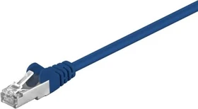 goobay Patchkabel, Cat5e, F/UTP, RJ-45/RJ-45, 15m, blau