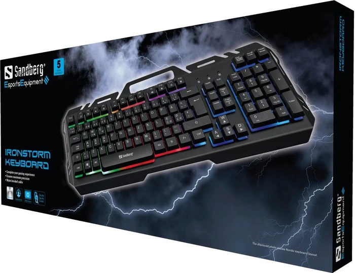 Sandberg IronStorm, USB, BE