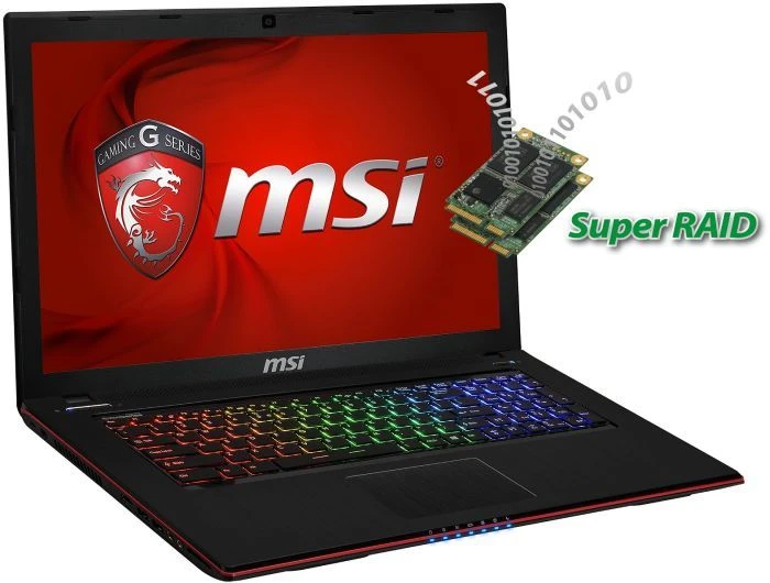 MSI GE70 2PEI781W7 Apache Pro, Core i7-4720HQ, 8GB RAM, 1TB HDD, GeForce GTX 860M, DE