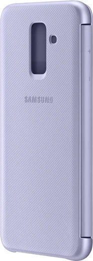 Samsung Flip Wallet für Galaxy A6+ (2018) violett