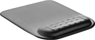 Powerton ERGO Dark Edition Mauspad mit Handauflage, 250x210mm, grau