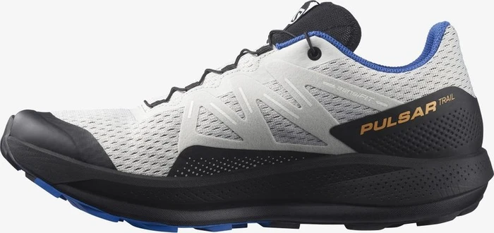 Salomon Pulsar Trail lunar rock/black/dazzling blue (Herren)