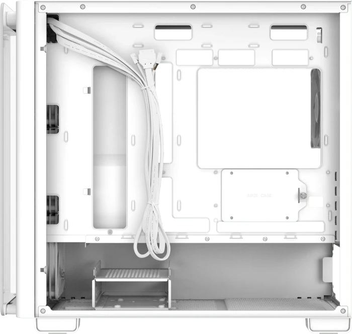 ASUS A23 PLUS TG ARGB White, Glasfenster