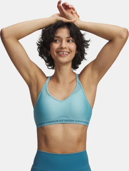 Under Armour Crossback Low Sport-BH blue haze/boundless blue (Damen)