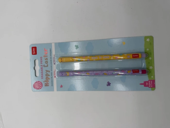 Legami Ostern, löschbarer Gelroller sortiert, 2er-Set (VEPSET0010)