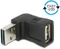 DeLOCK EASY-USB 2.0 Adapter, USB-A [Stecker] auf USB-A [Buchse], horizontal gewinkelt 90° Vorschaubild