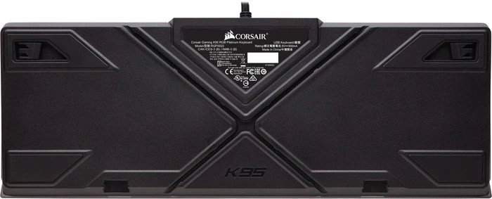 Corsair Gaming K95 RGB Platinum, MX SPEED RGB Silver, USB, IT