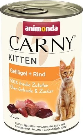 animonda Carny Kitten Geflügel-Cockteil, 2.40kg (6x 400g)
