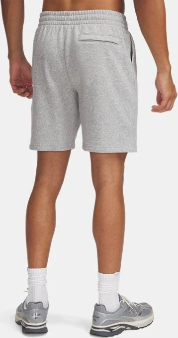 Under Armour Essential Fleece Hose kurz mod gray light heather/white (Herren)