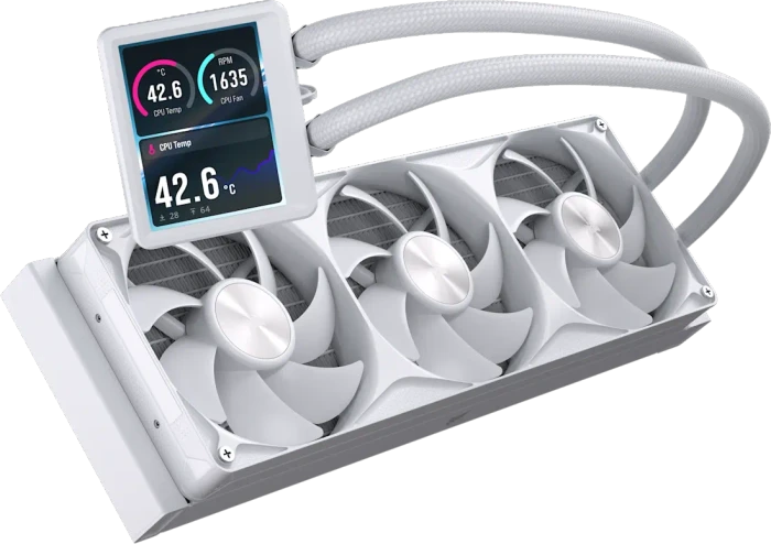 Corsair Nautilus II 360 RS LCD, weiß