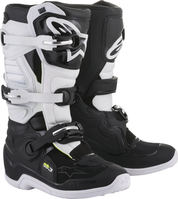 Alpinestars Stella Tech 3 Motorradstiefel schwarz/weiß