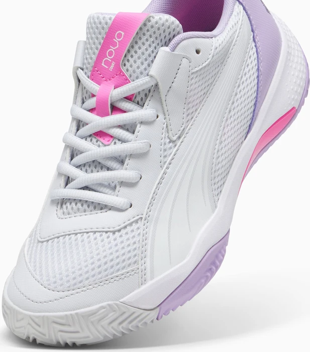 Puma Nova Court silver mist/puma white/vivid violet (Damen)