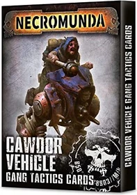 Games Workshop Warhammer Necromunda - Gang Tactics Cards: Cawdor Vehicle (EN)