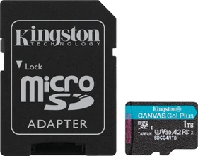 Kingston Canvas Go! Plus Gen4 R200/W160 1TB Kit, UHS-I U3, A2, Class 10