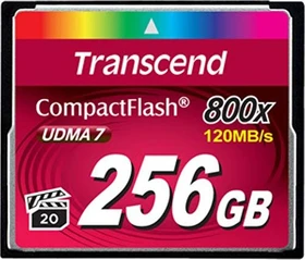 Transcend 800x R120/W60 256GB