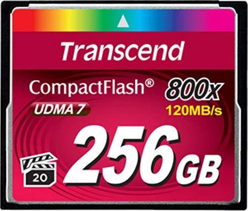 Transcend 800x R120/W60 256GB