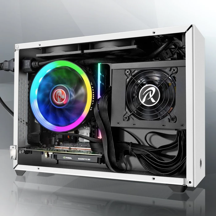 Raijintek Ophion 7L, weiß, Mini-ITX