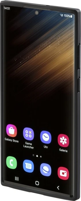 Hama Cover Invisible für Samsung Galaxy S22 Ultra schwarz