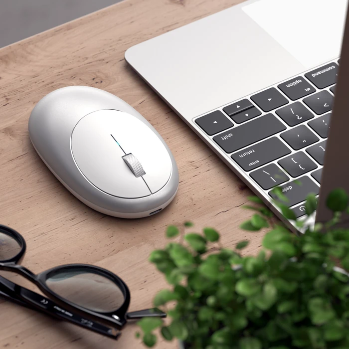 Satechi M1 Wireless Mouse Silver, Bluetooth