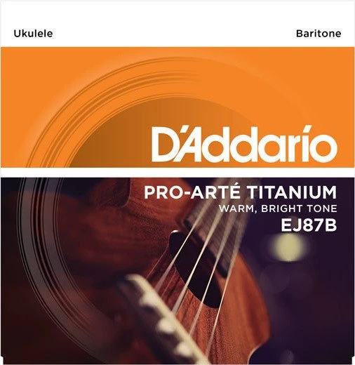 D'Addario Ukulele Pro-Arté Titanium Baritone