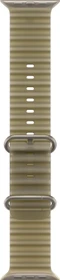 Apple Ocean Armband für Apple Watch Ultra 49mm halbtransparentes seegrasgrün/titan natur
