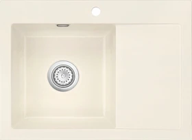 systemceram Mera 70 F Einbau Becken links jasmin
