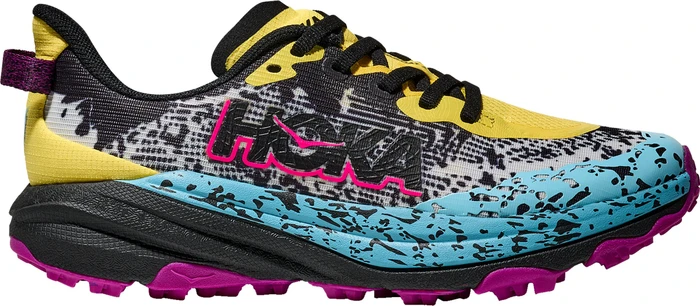 Hoka Speedgoat 6 electric lemon/black (Junior)