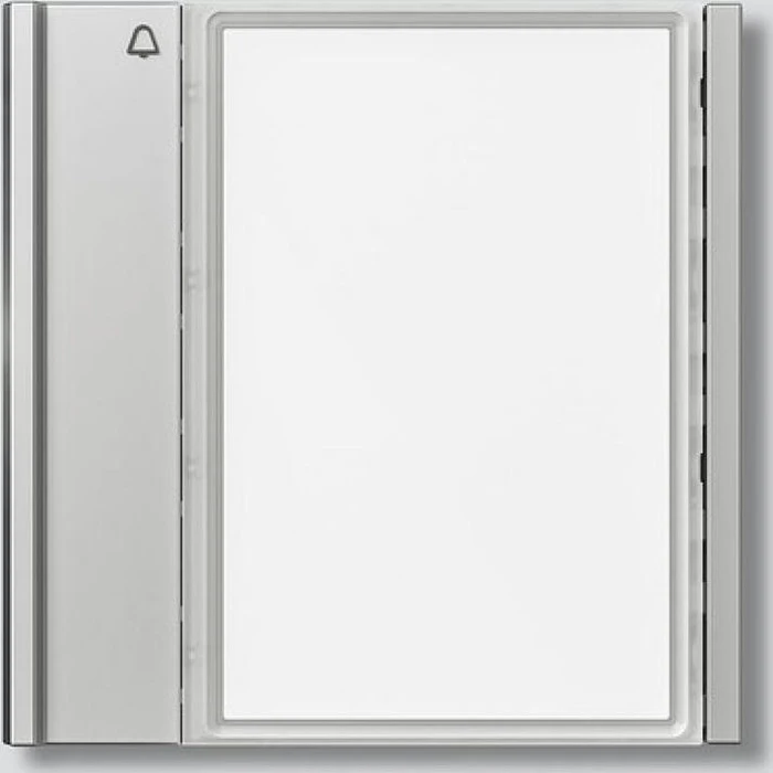 Siedle TM 700-1-0 SM Ruftasten für Vario Türsprechanlage, 1 Teilnehmer, Silber-Metallic