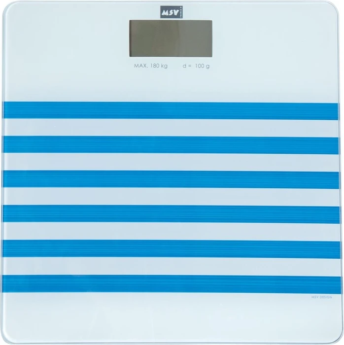 MSV France digitale Personenwaage seauville blau