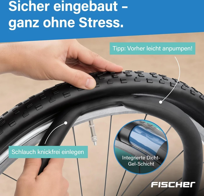 Fischer DV 40mm 28" Schlauch (85095) – Bild 6