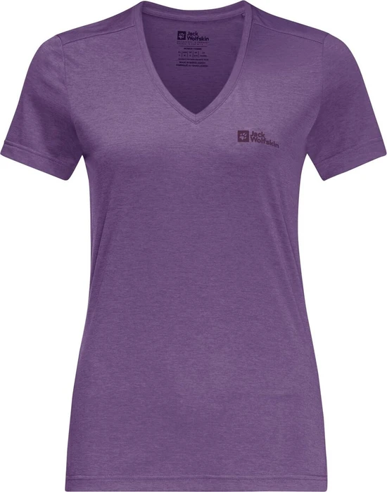 Jack Wolfskin Crosstrail Funktionsshirt kurzarm ultraviolet (Damen)