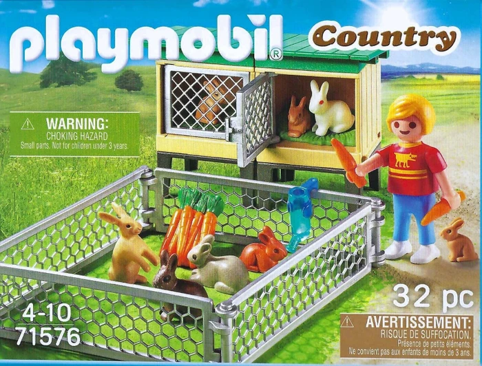 playmobil Country Hasenstall mit Freigehege
