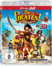 Die Piraten - Ein Haufen merkwürdiger Typen (3D) (Blu-ray)