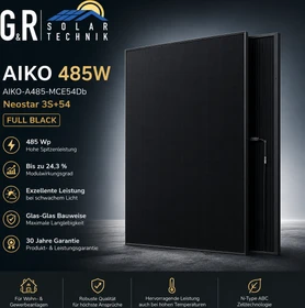 AIKO Neostar 3S+54 A485-MCE54dB, 485Wp, 37 Stück, 17.95kWp